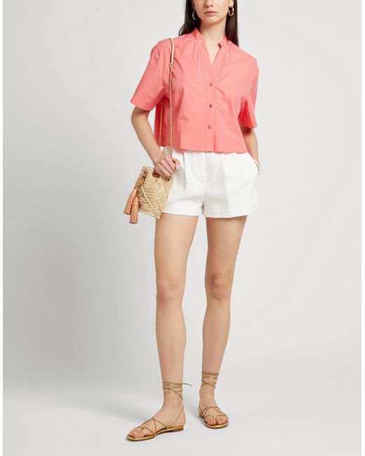 MAX&Co. Pink Madre Coral Shirt Cotton