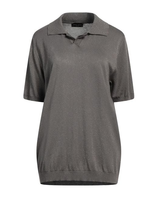 Pullover Roberto Collina de color Gray