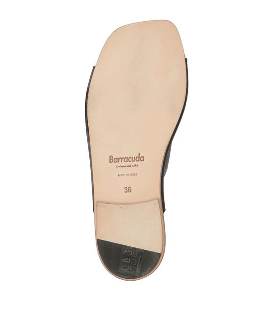 Barracuda Black Sandals