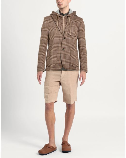 Manuel Ritz Brown Jackets for men