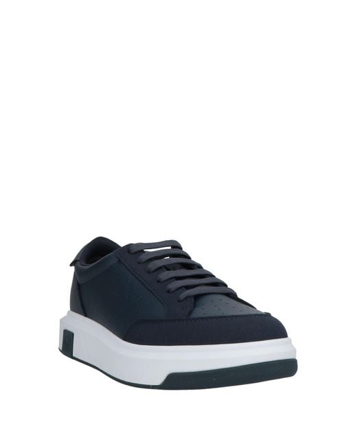 ARMANI EXCHANGE Blue Trainers for men