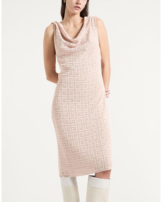 Givenchy Natural 4G Draped Dress