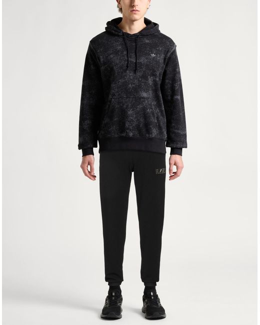 EA7 Black Trouser for men
