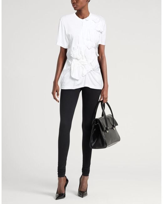 Comme des Garçons White T-Shirts