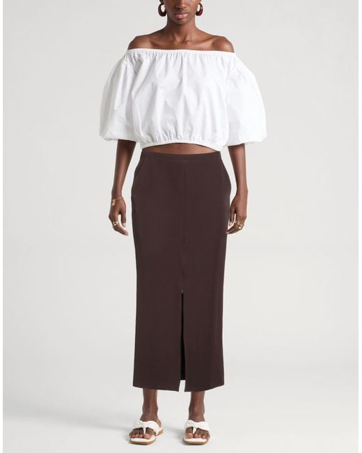 Pinko Brown Midi-Rock