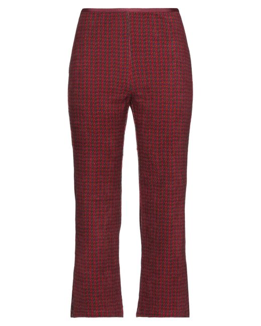 Siyu Red Pants Cotton, Polyamide, Elastane