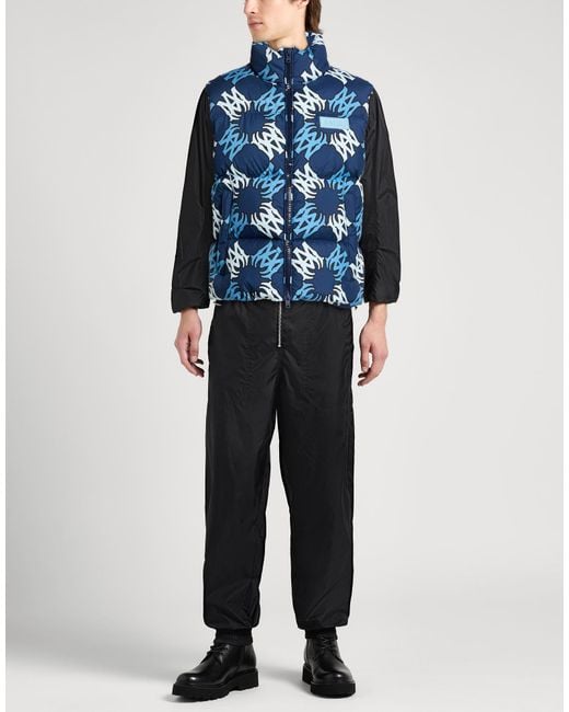 Amiri Blue Vest Polyester for men