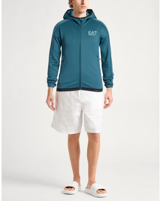 Sudadera EA7 de hombre de color Blue