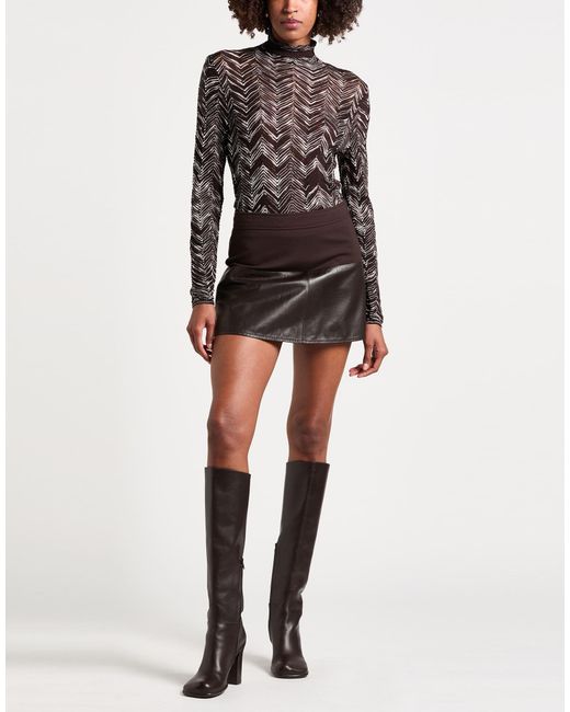 Missoni Black Dark Turtleneck Wool, Viscose