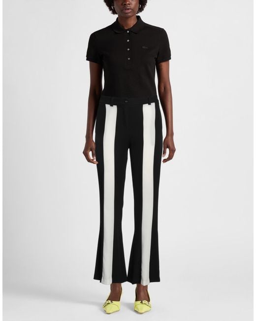 Marc Ellis Black Pants Polyester, Elastane