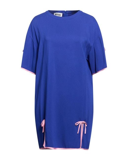 Moschino Blue Mini Dress