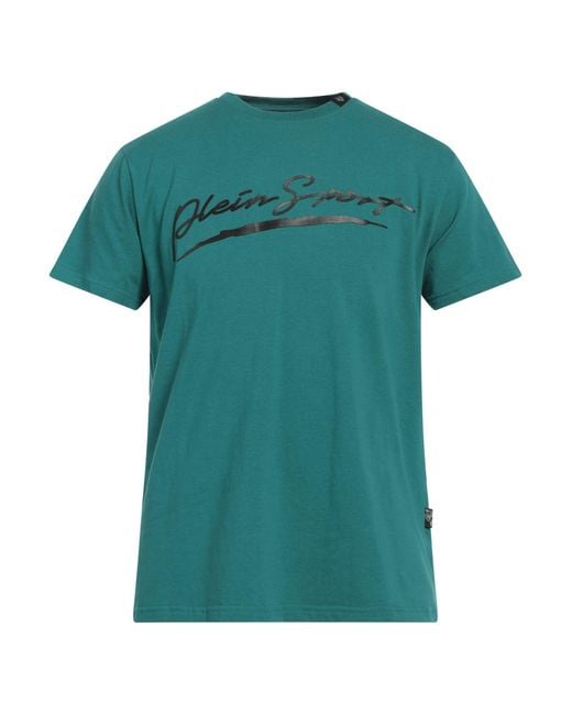 Philipp Plein Green T-shirt for men