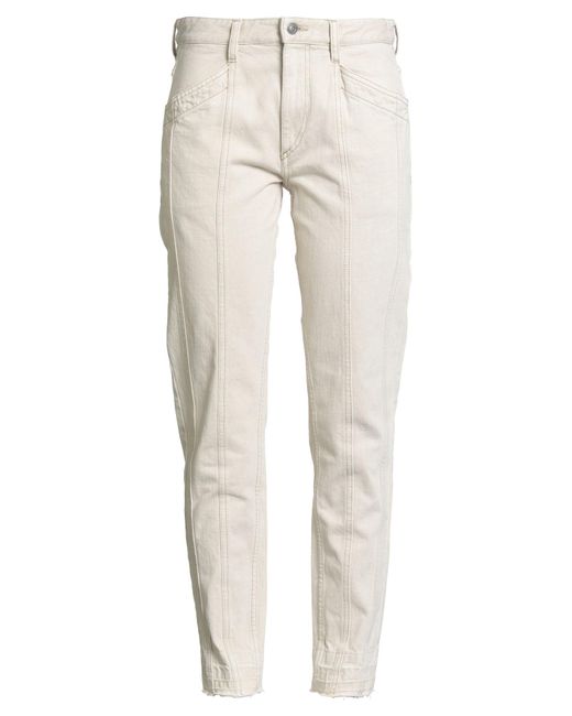 Isabel Marant Natural Jeanshose