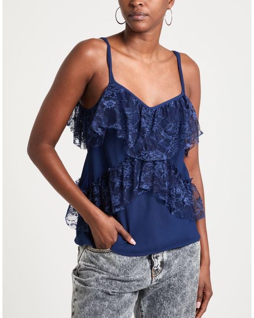 Rebel Queen Blue Top Polyester
