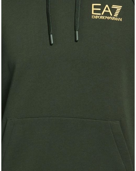 EA7 Green Sweatshirt for men