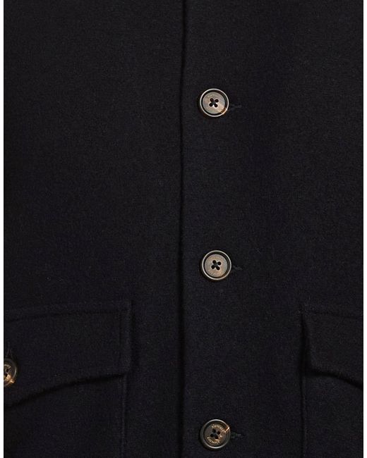 Eleventy Blue Midnight Jacket Wool for men