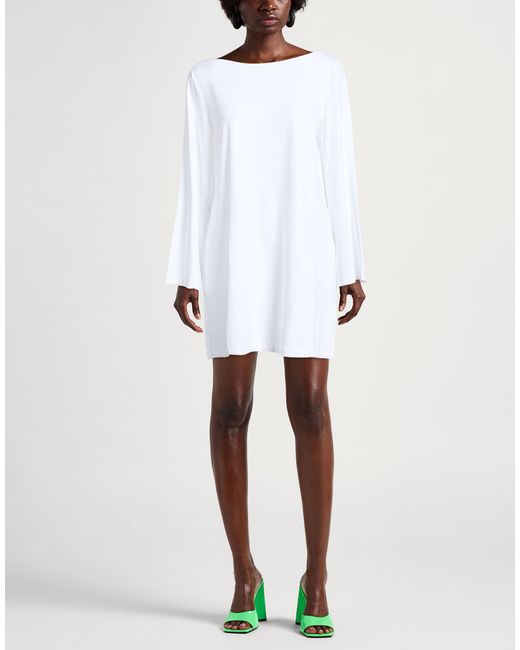Fisico White Mini Dresses
