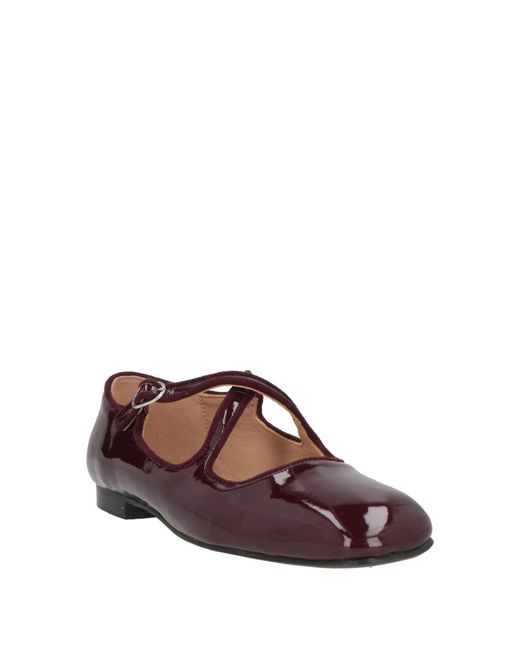 HADEL Brown Ballet Flats