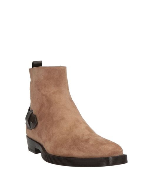 Bally Brown Ankle Boots Calfskin for men