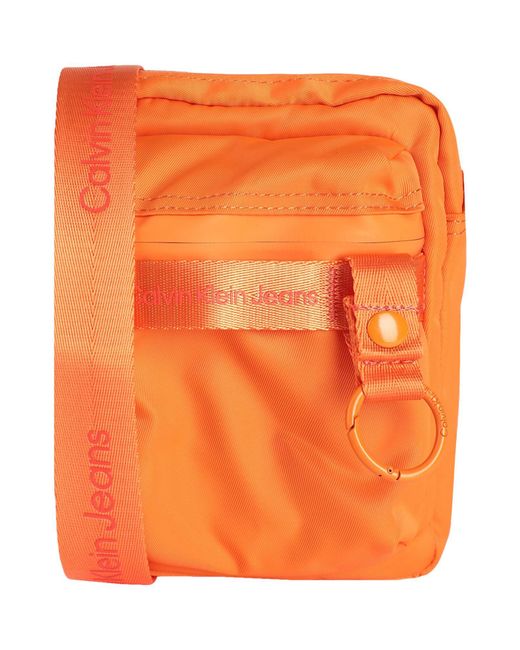 Calvin Klein Orange Cross-body Bag for men