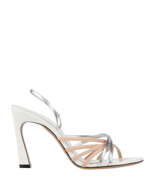 Marni White Sandals Leather