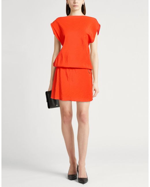 Alysi Orange Mini Dresses