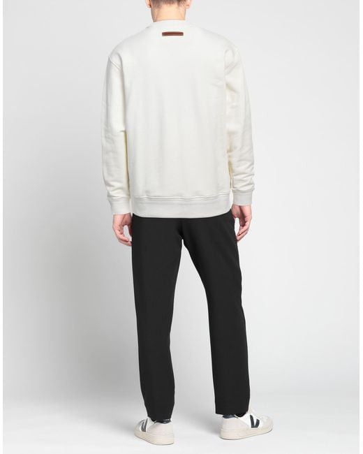 Zegna Sweatshirt in White for Men | Lyst