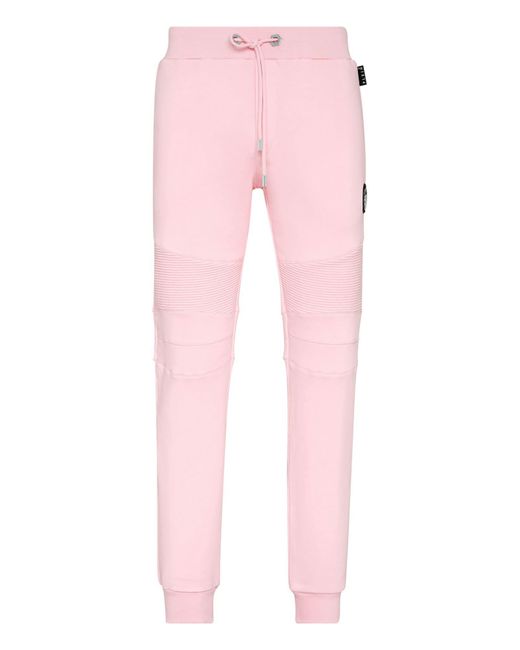 Pantalone di Philipp Plein in Pink da Uomo