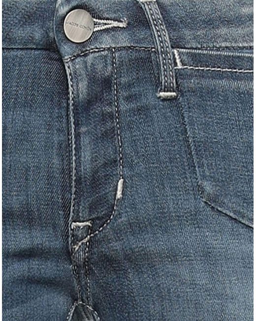 Jacob Cohen Blue Jeans Cotton, Elastomultiester, Elastane