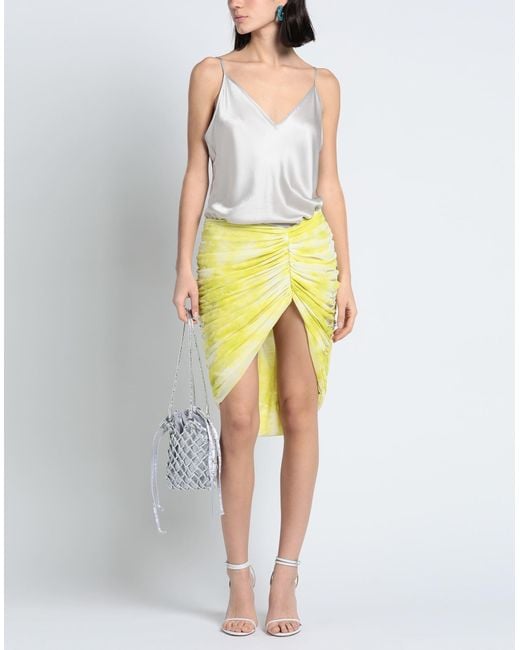 Minigonna di DES_PHEMMES in Yellow