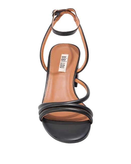 Bibi Lou Metallic Sandals Leather