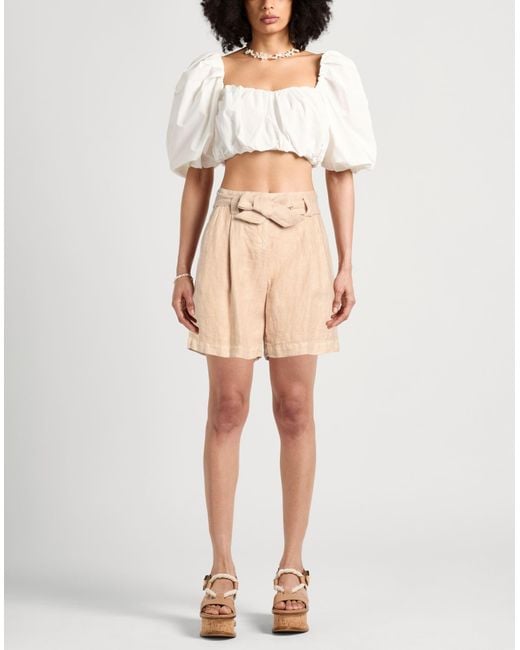Eleventy Natural Shorts & Bermuda Shorts
