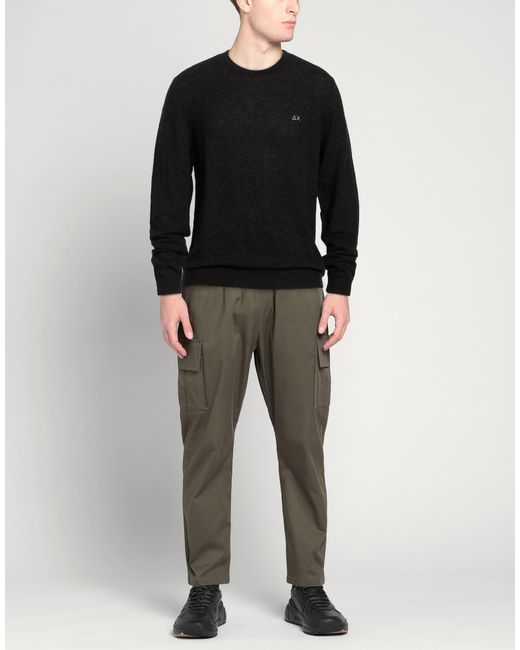 Sun 68 Black Jumper for men