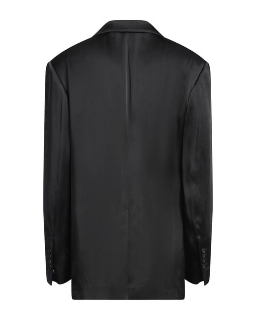 Tom Ford Black Blazer Acetate, Viscose, Polyester, Cotton, Modal
