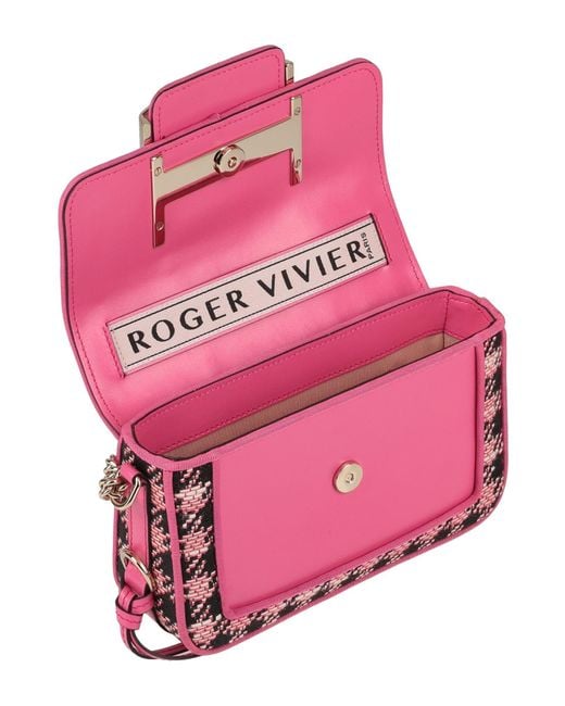 Roger Vivier White Schultertasche