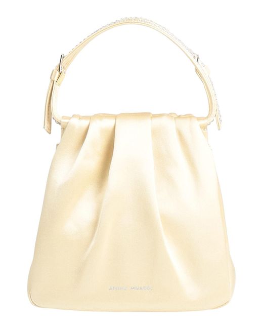 AMINA MUADDI Natural Handbag