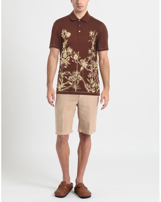 Ferragamo Brown Polo Shirt for men