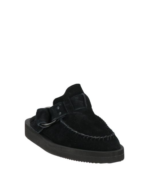 Suicoke Black Mules & Clogs
