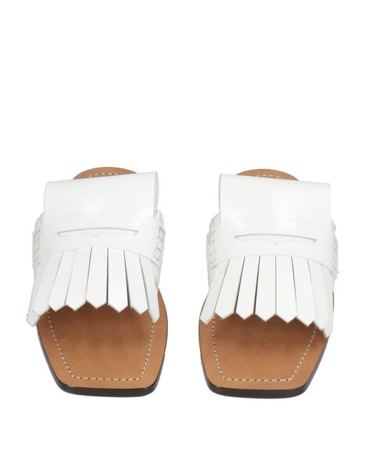 Marni White Sandals