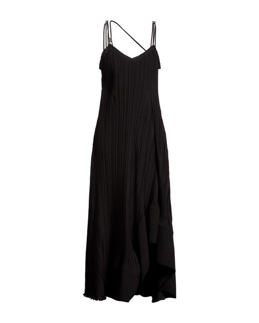 Lanvin Black Midi Dress