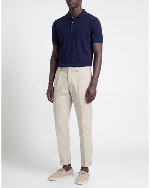 Fay White Trouser for men