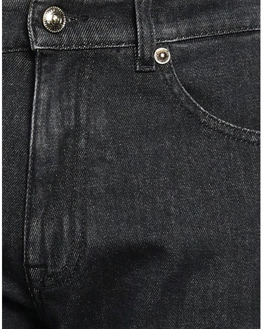 Versace Gray Jeans Cotton, Elastane for men