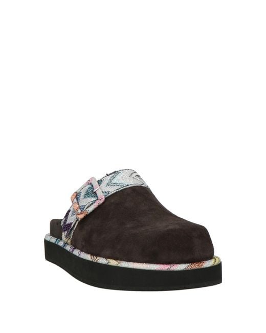 Missoni Black Mules & Clogs