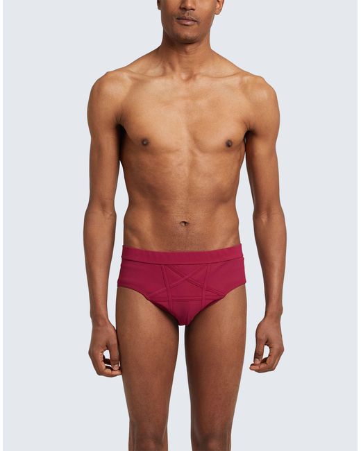 Rick Owens Pink Bikini Bottoms & Swim Briefs for men