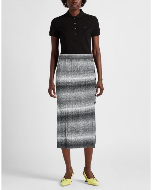 Twinset Gray Midi Skirts