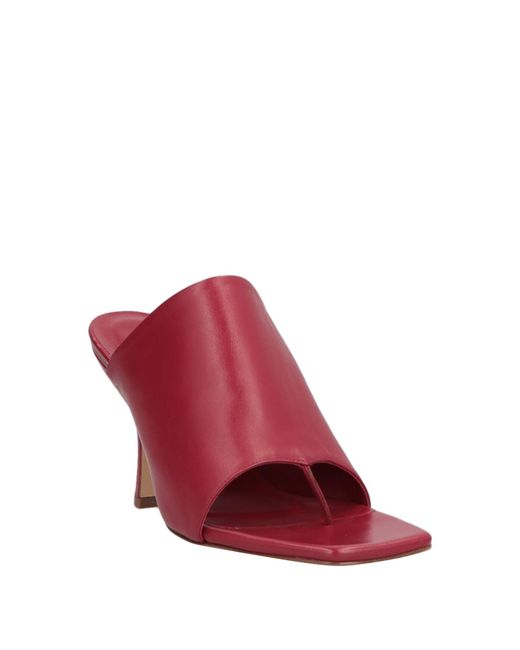 GIA X PERNILLE Purple Thong Sandal