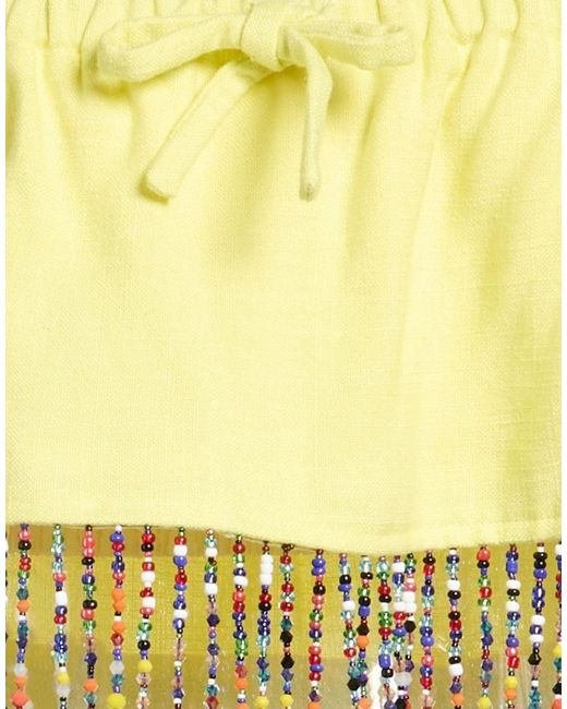 MSGM Yellow Top Viscose, Linen