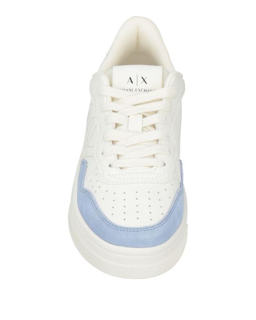 ARMANI EXCHANGE White Trainers