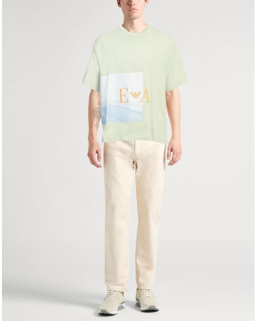 Emporio Armani White T-shirt for men