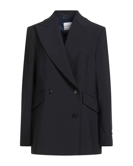 Ballantyne Blue Midnight Blazer Polyester, Virgin Wool, Elastane